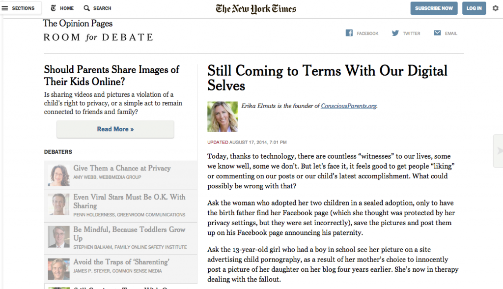 New York Times Aug 17 2014