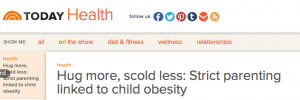 Authoritative parenting style linked to obesity